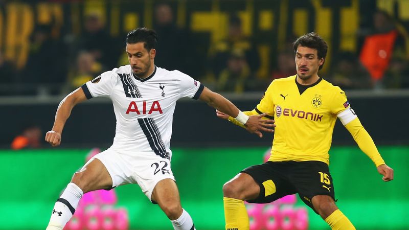 Bảng tỷ lệ kèo trận Tottenham vs Dortmund