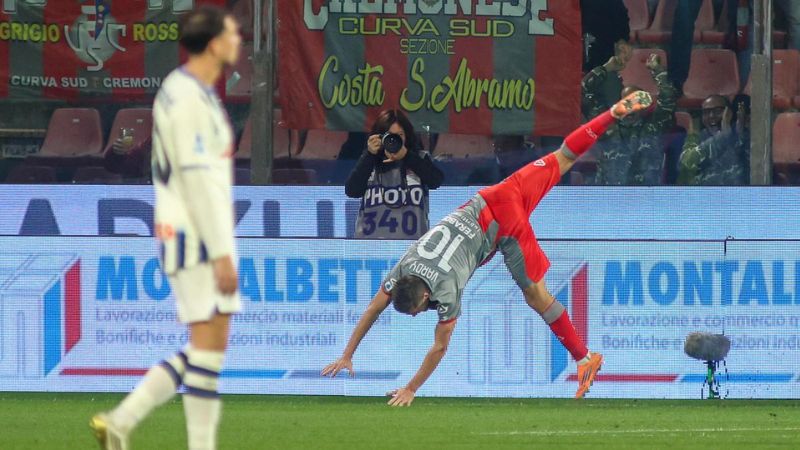 Bảng tỷ lệ kèo trận Atalanta vs Cremonese