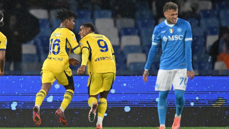 Bảng tỷ lệ kèo trận Hellas Verona vs SSC Napoli